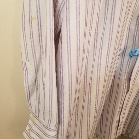 Hugo Boss BOSS Stripe Button Down Dress Shirt XL - Picture 14 of 16